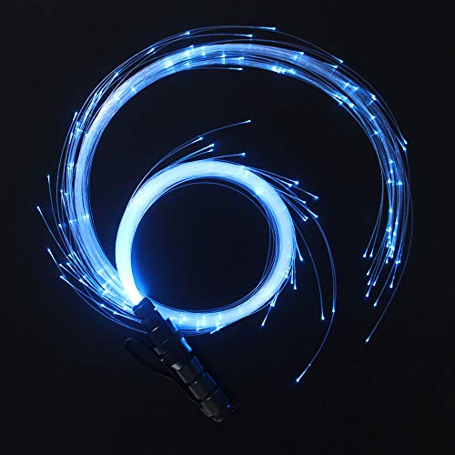 CHINLY LED Fiber Optic Whip Dance Space Whip Super Bright Light 40