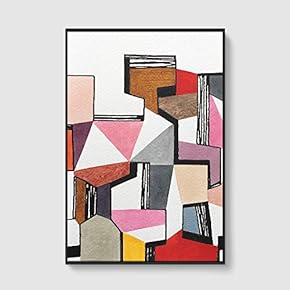 Framed Home Artwork Nordic Style for Living Room Bedroom