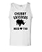 CHUBBY UNICORNS NEED LOVIN TOO - meme funny - Mens Tank Top