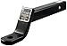 CURT 45270 Class 3 Trailer Hitch Ball Mount, Fits 2-Inch Receiver, 7,500 lbs, 1-Inch Hole, 4-Inch Drop, 2-In Rise, Gloss Black Powder Coat