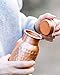 Okee Supply Co Hammered 30oz Pure Copper Water Bottle Ayurvedic