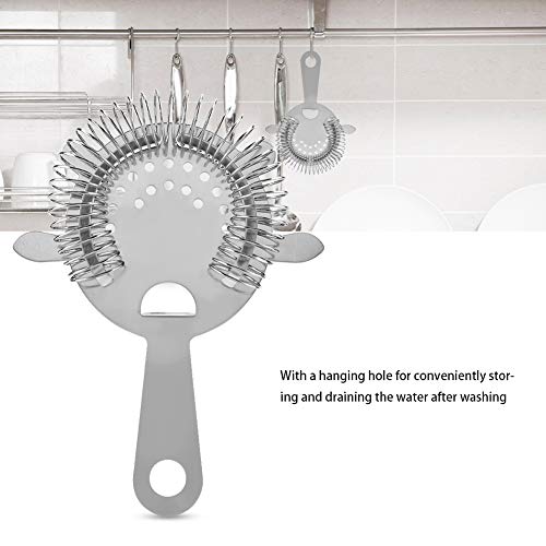 Edelstahl Cocktail Sieb für professionelle Barkeeper Bar Siebe Filter Tool für Bars Restaurant Home – Bild 6