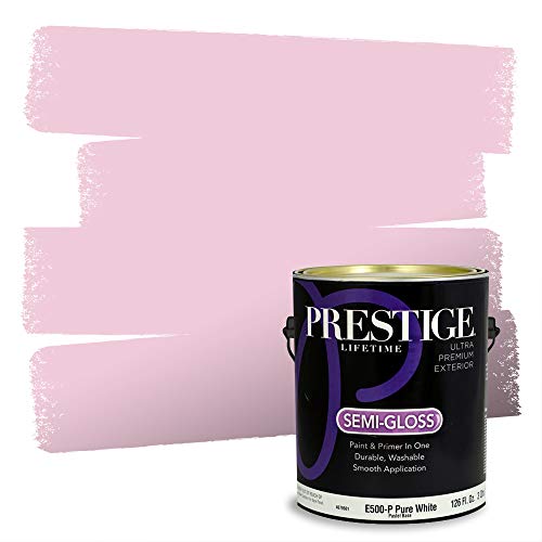 PRESTIGE Exterior Paint and Primer in One, Beautiful, Semi-Gloss, 1 Gallon