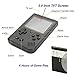 Augstar Retro Handheld Game Console, FC System Plus Extra Joystick Portable Mini Controller 3 Inch Support TV 2 Player 168 Classic Game Console,Present for Boy Kids Adult - (Black)