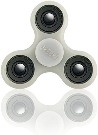 JESBAN Fidget Spinner Hands spinner Toys Stress Reducer for Adults Kids Students EDC ADHD Anxiety (Fluorescence)