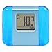 Alarm Clock Wake Up Clock, Small Travel Clock - Aluminum and Acrylic LCD Digital Alarm Clock Morning Clock - Blue.