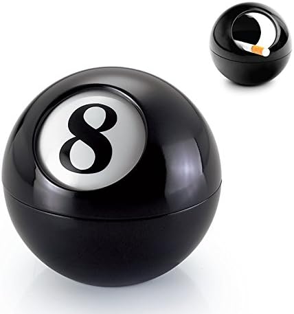 Black-8 Ball Ashtray