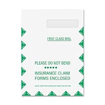 TOPS CMS-1500 Form Self-Seal Window Envelopes, Box of 500 (50992)