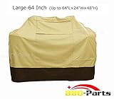 BBQ-PARTS Barbecue Grill Cover for Weber, Charmglow, Brinkmann, Jennair, Uniflame, Lowes, and Other Model Grills (Medium,Large,X-Large,XX-Large) (64 (Lawn &amp; Patio)