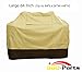 Hongso Barbecue Grill Cover for Weber, Charmglow, Brinkmann, Jennair, Uniflame, Lowes, and Other Model Grills (64-inch) (Large), Not Made by Weber
