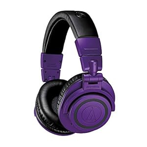 Audio Technica (Ath-M50Xbtpb) Premium Wireless Viola/Nero