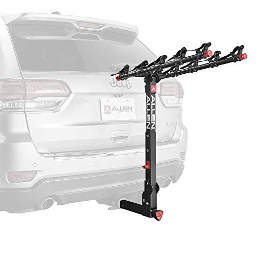 Allen Sports Deluxe+ Locking Quick Release 5-Bike Carrier for 2 in. Hitch
