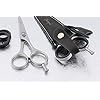 Haryali London Hairdressing Scissors -Professional 6" Hair dressing Scissors Hairdressers Hair Cutting Shears – Hair Cutting Scissors - for Men and Women with Real Leather Pouch