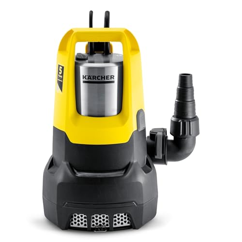 Kärcher SP 22.000 Dirt Level Sensor Schmutzwasser-Tauchpumpe, Fördermenge: 22.000 l/h, Eintauchtiefe: max. 7 m, Schmutzwasserpartikelgröße: max. 30 mm