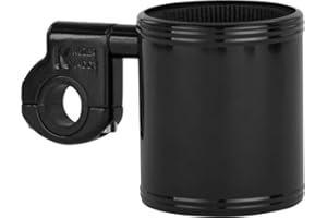 Motorcycle Cup Holder - Kruzer Kaddy - Black Metal Color