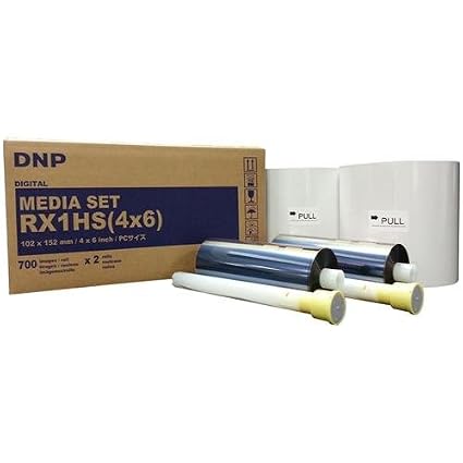 Printers Accessories Desktop Photo Printers Alpharise Co Jp Dnp 4x6 Paper And Ink Roll Media Set For Idw500 Id Photo Printer 2 Pack 350 Prints