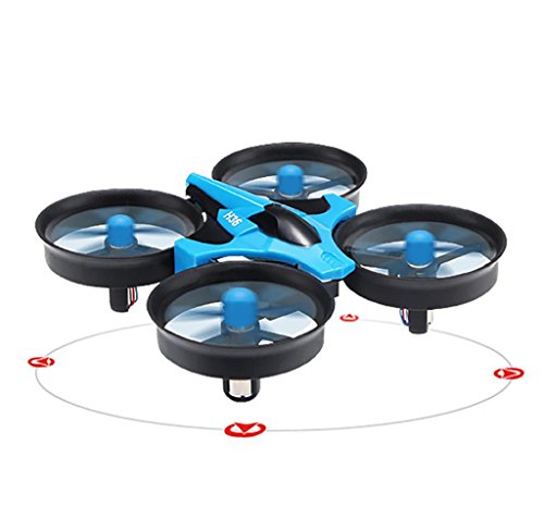 Mini helicopter,Sumilulu H36 6-axis Gyro Mode Mini RC Aircraft RTF 2.4GHz (Blue)