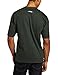 Key Industries Men's Heavyweight 3-Button Short Sleeve Henley Pocket T-Shirt, Forest Green, Large