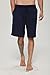 Latuza Men's Sleep Shorts Loose Lounge Shorts L Navy