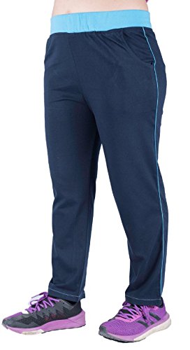 sbc exports limited desing plus plain solid cotton light grey color casual relaxed sports gym workout track pants for women