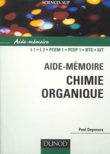Aide-mémoire de chimie organique