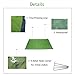 83''X59''Family Picnic Blanket - Extra Large Foldable and Waterproof Blanket - Sand Free Beach Mat,Camping Tarp for Outdoor Beach Hiking Grass Travel -Carabiner+ 4 Anchor Loops & Stakes