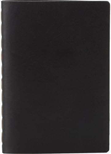 Ezra Arthur Small Notebook | Jet Top Stitch