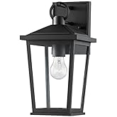 Troy Lighting Soren - 1 Light Outdoor Wall Mount in Transitional Style-14 Inches Tall and 7.5 Inches Wide-Black Finish