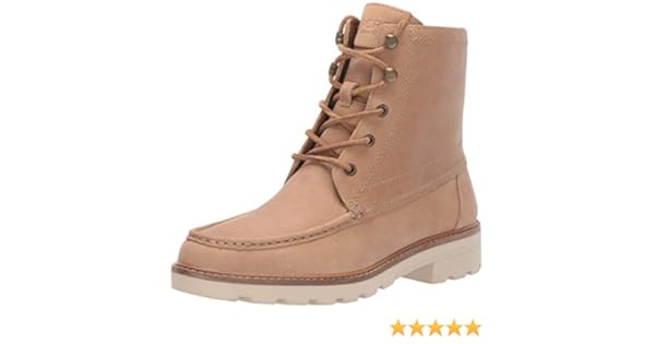 white and grey sperry boots