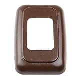 American Technology AH-BZL-1-2 Single Switch Bezel - Brown