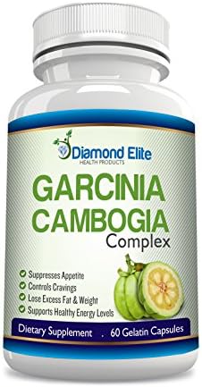 Garcinia Cambogia Complex NATURAL WEIGHT LOSS SUPPLEMENT - APPETITE SUPPRESANT for FAST WEIGHT LOSS! - 100% MONEY BACK GUARANTEE!