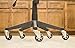 Office Chair Caster Wheels (Set of 5) - Heavy Duty & Safe for All Floors Including Hardwood - Perfect Replacement for Desk Floor Mat - Rollerblade Style w/Universal Fit