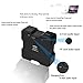 KMASHI LED Bluetooth Speaker Built-in RGB LED lights 4 Music Display Mode with Bass Powerful Sound Support TF Card