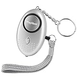 Maylibet SafeSound Personal Alarm 130dB with Flashlight Safe and Sound Personal Alarms for Women Elderly Kids Self Defense Emergency Siren Song Alarm Keychain