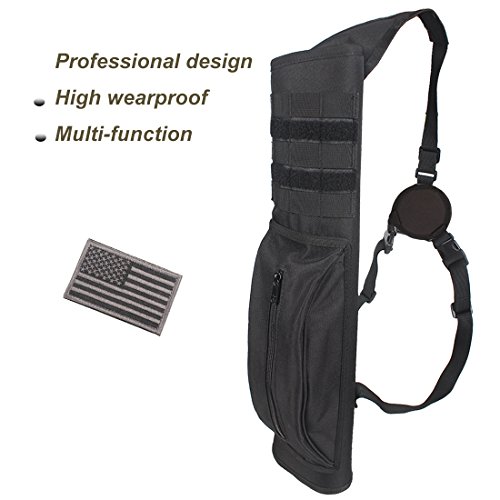 KRATARC Archery MultiFunction Heavy Duty Back Arrow Quiver with Molle