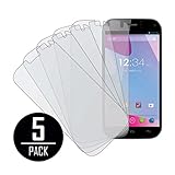 MPERO Collection 5 Pack of Matte Anti-Glare Screen Protectors for BLU Life One X