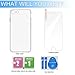 IMABAO iPhone 7 Case - Protective Kit Bundle with Glass Screen Protector - Rugged Protection Anti-Slip Grip - Shockproof Bumper - Anti-Scratch Back Slim Fit - Clear