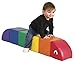 ECR4Kids Large SoftZone Sit and Play Rainbow Caterpillar, Assorted Colors (48