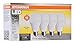 SYLVANIA LED A19 Light Bulb, 100W = 14W, Non-Dimmable, Frosted Finish, 1500 Lumens, 2700K, Soft White - 4 Pack (78101)
