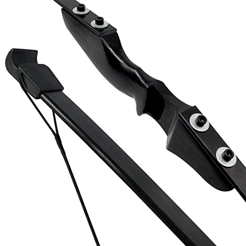 Comeyep Recurve Bow Set 30 lbs Draw Weight Archery Bow Set with Wooden