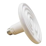 Aiicioo 250 Watt 110 Volt Ceramic Heat Emitter for Reptiles or Amphibians White