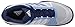 adidas Men's Barricade Club Tennis Shoes, White/Tech Blue/Mystery Blue, (10.5 M US)