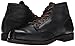 FRYE Men's Prison Boot, Black Soft Vintage Leather, 13 M US