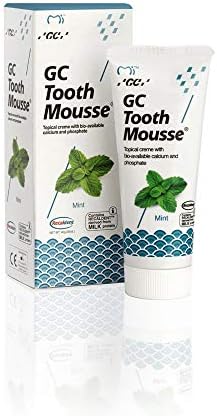GC Tooth Mousse New Remineralising Sugar Free Dental Topical Creme Mint Flavor