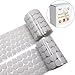 1000 Pieces Adhesive (500 Pair Sets) 0.39in Diameter Sticky Back Coins Hook & Loop Self Adhesive Dots Tapes Magic Sticky Dots