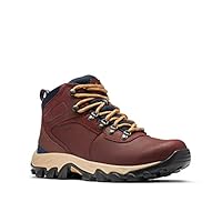 Columbia Men's Newton Ridge Plus II Waterproof Hiking Shoe, Madder Brown/Collegiate Navy Columbia Men's Newton Ridge Plus II Waterproof Hiking Shoe, Madder Brown/Collegiate Navy