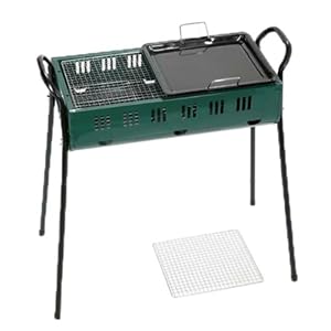 キャプテンスタッグ NEWエフェクト ツーウェイ バーベキューコンロ 600 ホーロー鉄板 [5~6人用] UG-8