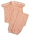 Capezio girls Hold & Stretch Footless Socks athletic dance tights, Light Suntan, 8 10 US