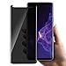 Moresky Compatible For Samsung Galaxy S8 PLUS/S9 PLUS Screen Protector Tempered Glass Privacy Anti-Spy 3D Curved Edge Case Friendly Film (4 Pack, Black)