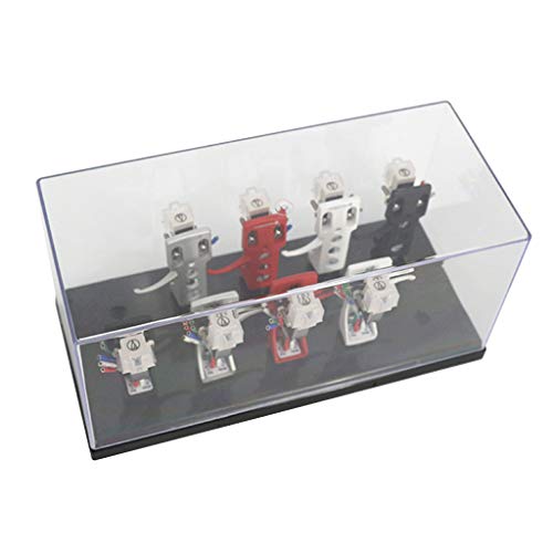 JUNESUN Turntable LP Vinyl Record Stylus Needle Album Box Display Box for High-end Magnetic Cartridge for Collector Supplies